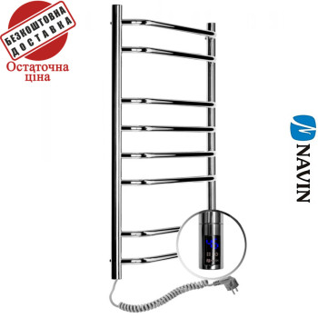 Сушка для рушників Електро Navin Симфонія 48*60 Sensor, таймер Україна Лівий (нерж.сталь) Сушка для рушників Електро Navin Симфонія 48*60 Sensor, таймер Україна Лівий (нерж.сталь)
