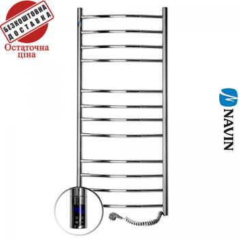 Сушка для рушників Електро Navin Камелія 48*120 Sensor, таймер Україна Правий, (нерж.сталь)