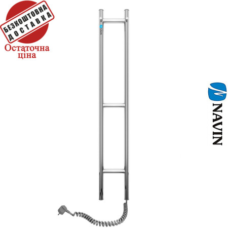 Сушка для рушників Електро Navin Силует 16*100 Україна Правий, (нерж.сталь)