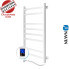 Сушка для рушників Електро Navin Loft 50*80 Sensor, таймер Білий, Правий (вуглецева сталь) Україна