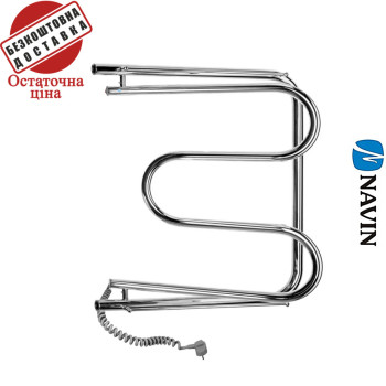 Сушка для рушників Електро Navin Твін 60*60, поворотний, комбінований Україна Лівий (нерж.сталь) Сушка для рушників Електро Navin Твін 60*60, поворотний, комбінований Україна Лівий (нерж.сталь)