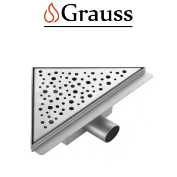 Душовий трап із нержавіючої сталі SUS304 FD20-T200, Grauss Чехія