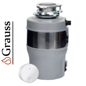 Измельчитель для пищевых отходов, Grauss FWD-02-0,75-SILENT (560 Вт)