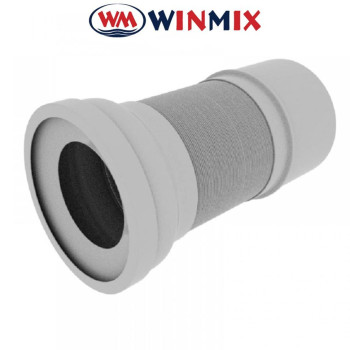 Гофротруби для унітазу GA-02-B армовані для пластикової каналізації діаметром 110 мм, Winmix Польща