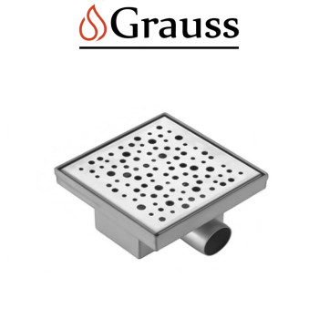 Душовий трап із нержавіючої сталі SUS304 FD20-S150, Grauss Чехія