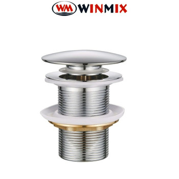 Донний клапан для умивальника POP-UP-04 1 1/4'' (кнопка), Winmix. Польща
