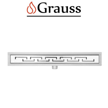 Душовий трап із нержавіючої сталі SUS304 FD04-70x500, Grauss Чехія