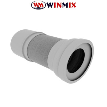 Гофротруба унітазна GA-01-B армована для пластикової каналізації діаметром 110 мм, Winmix. Польща