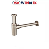 Сифон для умывальника BT-01-02 1 1/4'' (Цвет нерж.), Winmix. Польша