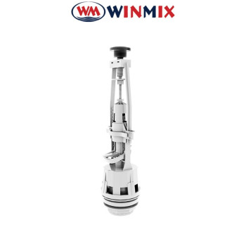 Арматура спускна AS-01 з одним режимом зливу (хромована кнопка), Winmix. Польща