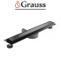 Душевой трап из нержавеющей стали-BLACK SUS304 FD29-70x800, Grauss Чехия