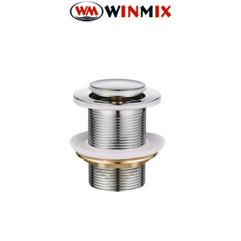 Донний клапан для умивальника POP-UP-06 1 1/4'' (кнопка), Winmix. Польща