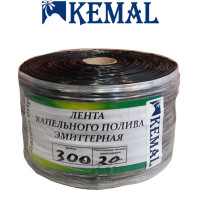 Стрічка емітерна для краплинного поливу Kemal Garden Drip 20 (300м) 8 mil, Туреччина