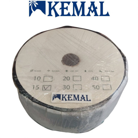 Стрічка емітерна для краплинного поливу Kemal Garden Drip 15 (500м) 8 mil, Туреччина