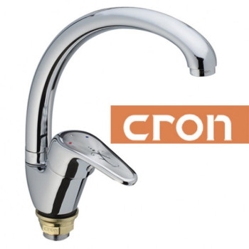 Змішувач для кухні Вухо на гайці Cron Magic (Chr-777)