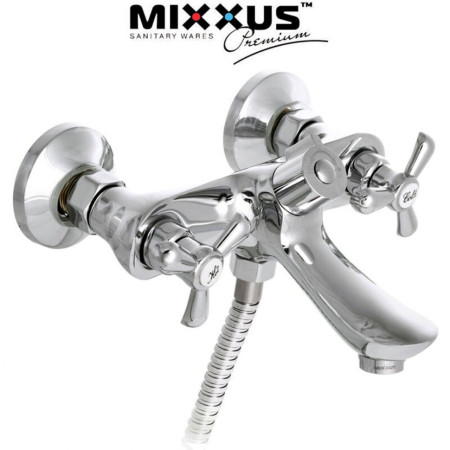 Змішувач для ванни короткий ніс MIXXUS Vega Euro (Chr-142), Польща