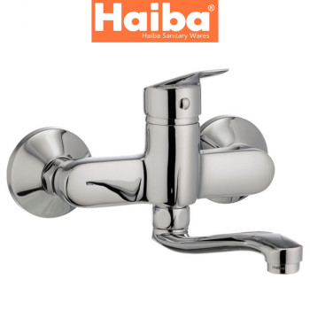 Змішувач для кухні від стіни HAIBA Nikas (Chr-005)