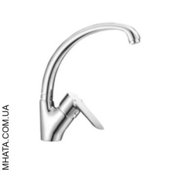 Змішувач для кухні Вухо HAIBA Columbia (Chr-011)