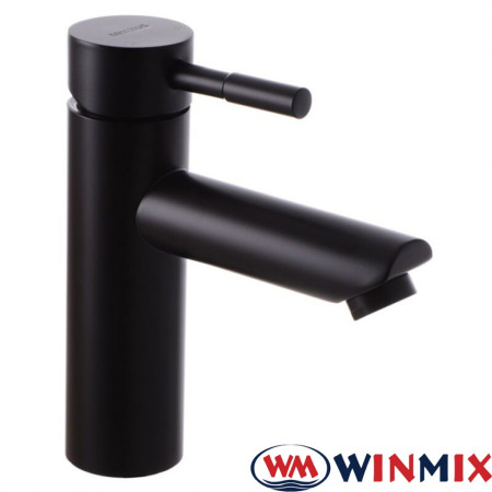 Змішувач для умивальника WINMIX Sus-001A Black (Chr-001-A), Польща (нержавіюча сталь)