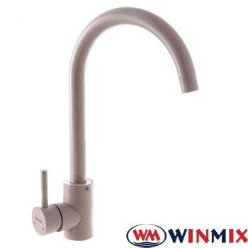 Змішувач для кухні Вухо WINMIX Sus Beige 011 бежевий, Польща (нержавіюча сталь)