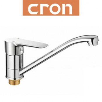 Змішувач для кухні ялинка на гайці 25см Cron Columbia (Chr-555)