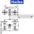 Змішувач для ванни HAIBA ODYSSEY EURO (Chr-140)