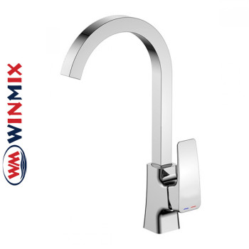 Змішувач для кухні Ухо на гайці WINMIX Premium Patrick (Chr-017), Польща