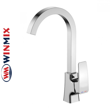 Змішувач для кухні Ухо на гайці WINMIX Premium Patrick (Chr-017), Польща