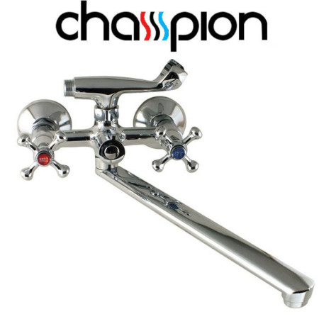 Змішувач для ванни довгий ніс Champion Smes Euro (Chr-140)