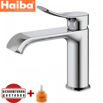 Змішувач для умивальника HAIBA Bolero (Chr-001)
