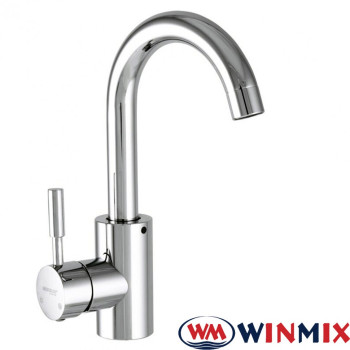 Змішувач для умивальника WINMIX Sus-011B, Польща (хромований, нержавіюча сталь)