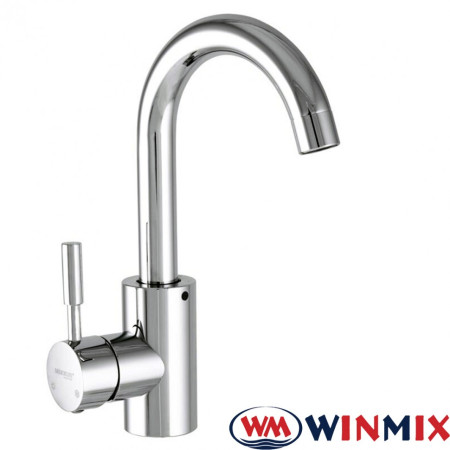 Змішувач для умивальника WINMIX Sus-011B, Польща (хромований, нержавіюча сталь)