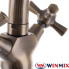 Змішувач для ванни короткий ніс WINMIX Premium Retro Bronze Euro (Chr-142)
