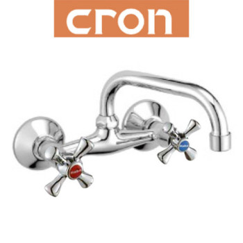 Змішувач для кухні від стіни Cron SMES G (Chr-361)