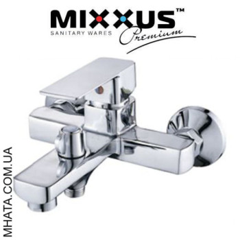 Змішувач для ванни короткий ніс Mixxus Finio Euro (Chr-009)