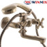 Змішувач для ванни короткий ніс WINMIX Premium Retro Bronze Euro (Chr-142)