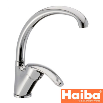 Змішувач для кухні Вухо HAIBA MARS (Chr-011)
