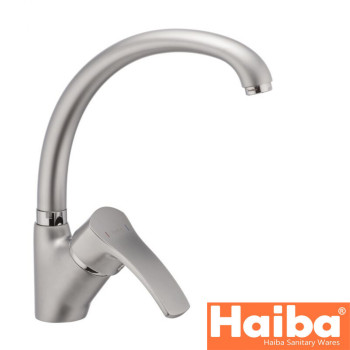 Змішувач для кухні Вухо HAIBA FOCUS SATIN-011