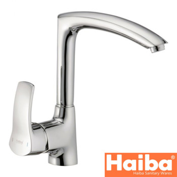 Змішувач для кухні Вухо HAIBA FOCUS (Chr-018)