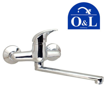 Змішувач для кухні від стіни O&L OL Euro Product (Chr-005)