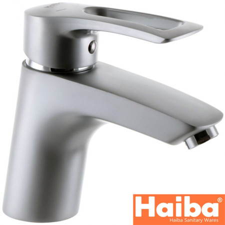 Змішувач для умивальника HAIBA HANSBERG SATIN (Chr-001)