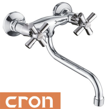 Змішувач для кухні від стіни Cron Polo (Chr-361)
