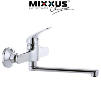 Змішувач для кухні від стіни Mixxus Premium Aura (Chr-005)