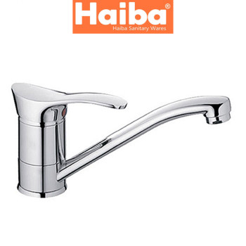 Змішувач для умивальника ялинка на шпильці HAIBA ERIS (Chr-004) 15cm