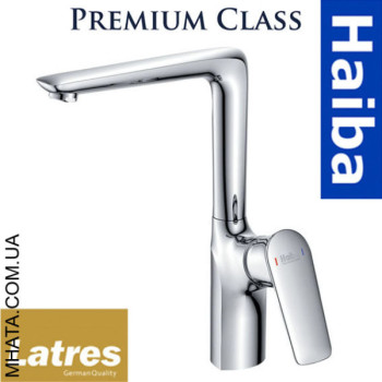 Змішувач для кухні Вухо HAIBA LATRES ATRIO (Chr-018)