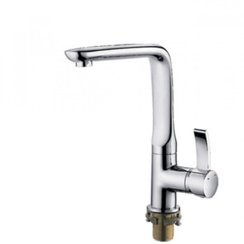 Змішувач для кухні Вухо на гайці HAIBA LATRES ALASKA (Chr-018)