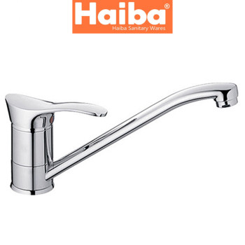 Змішувач для кухні ялинка на шпильці 25см HAIBA ERIS (Chr-004)