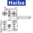 Змішувач для ванни HAIBA DOMINOX SATIN EURO (Chr-140)
