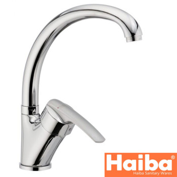 Змішувач для кухні Вухо HAIBA AGAT (Chr-011)