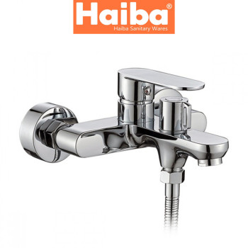 Змішувач для ванни короткий ніс HAIBA AMIX EURO (Chr-009)